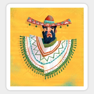 Mexican Sombrero Sticker